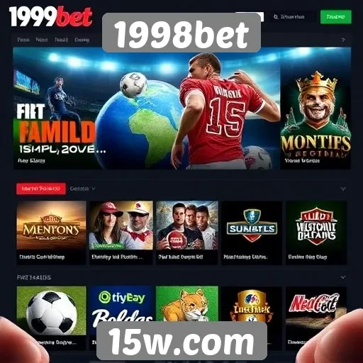 Análise das opções de jogos disponíveis no 1998bet