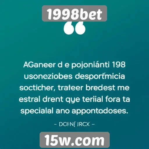 Feedback dos usuários sobre a experiência no 1998bet